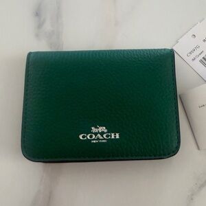 Coach bifold card case